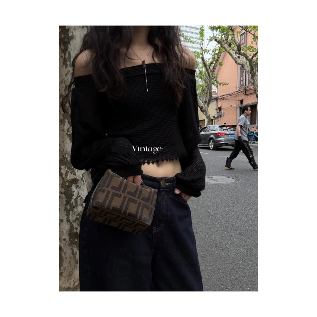 QIQI【老花小饭盒】迷你斜挎包（无公仔挂件）