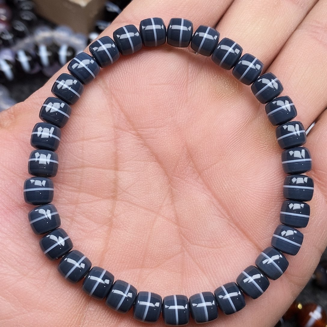 玛瑙/玉髓未镶嵌手链