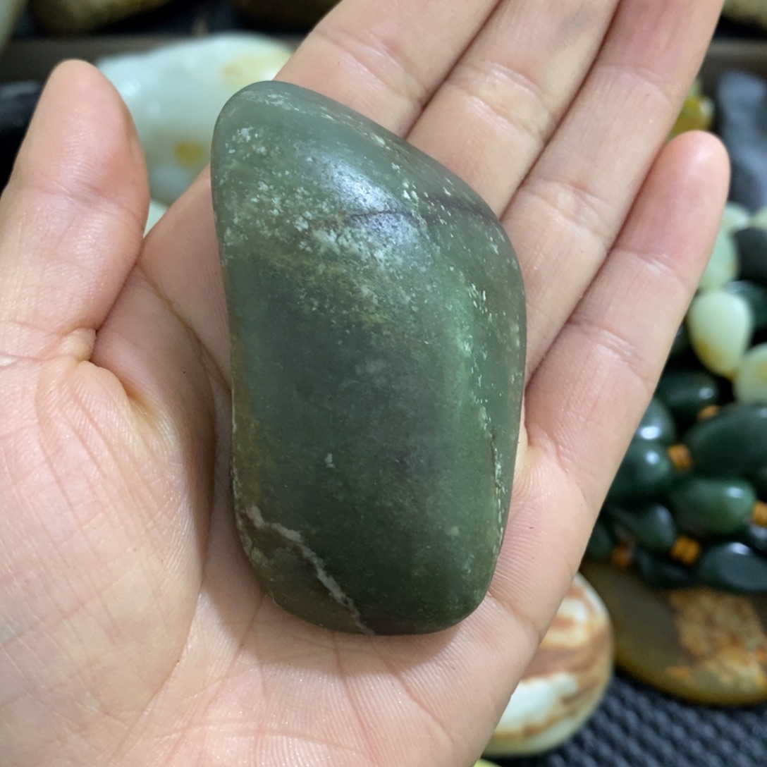 和田玉未镶嵌挂件8