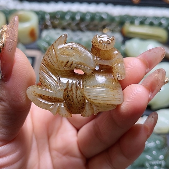 【闪购商品】和田玉吊坠(不含链)未镶嵌