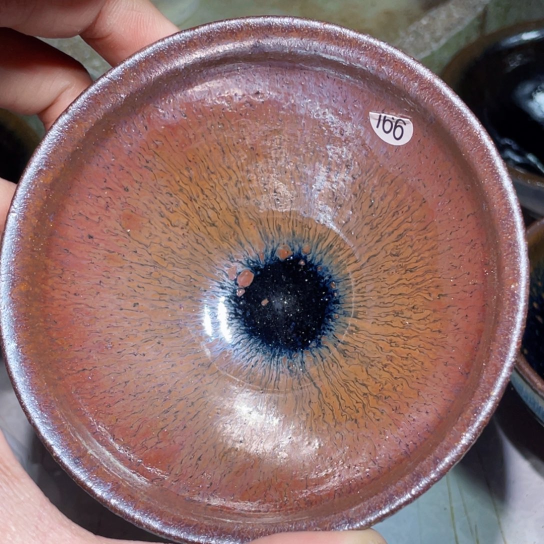 小****茶盏龙窑柴烧建盏166