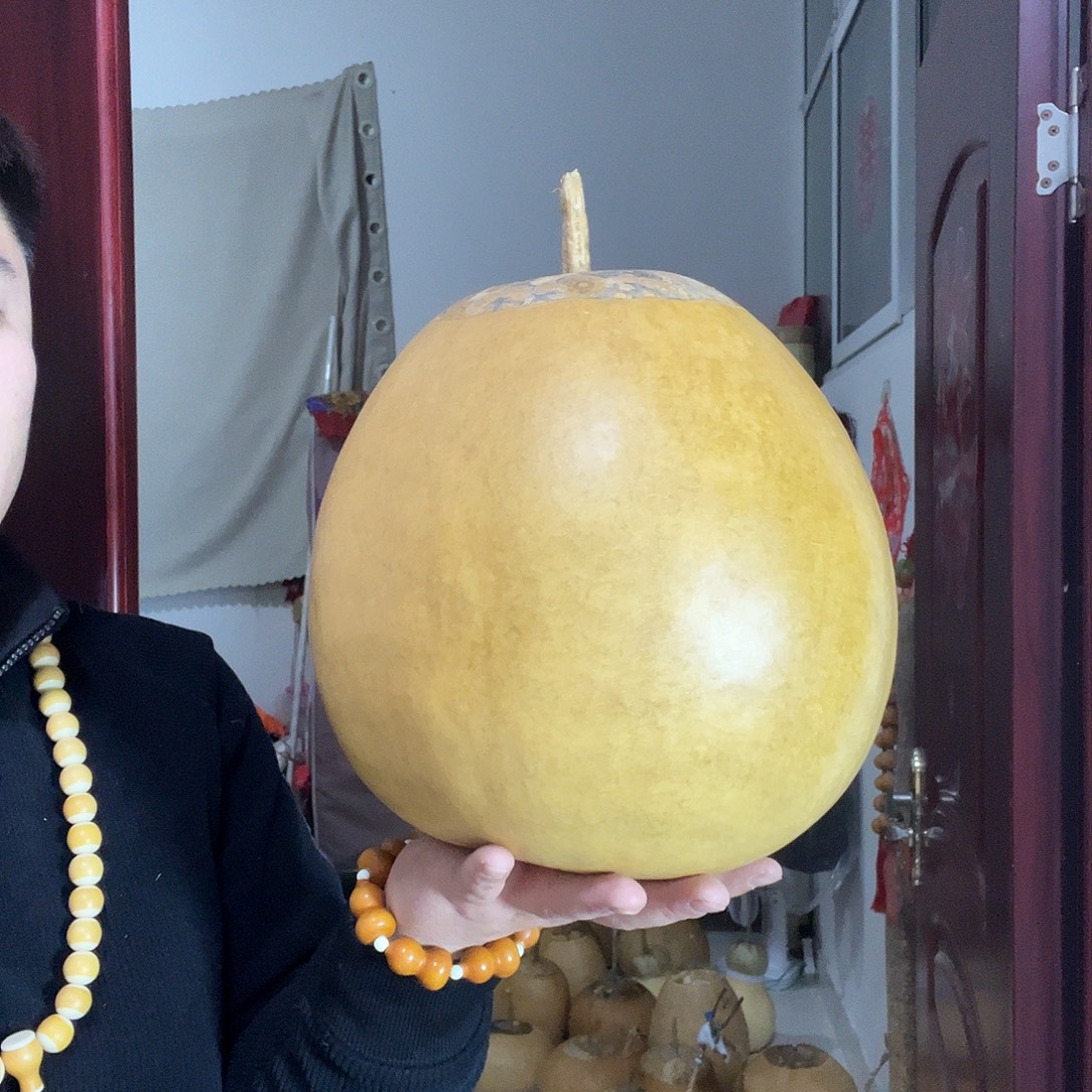 小***鱼花头大冬瓜葫芦摆件