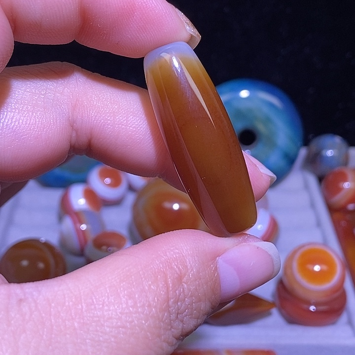 玛瑙/玉髓未镶嵌颈饰