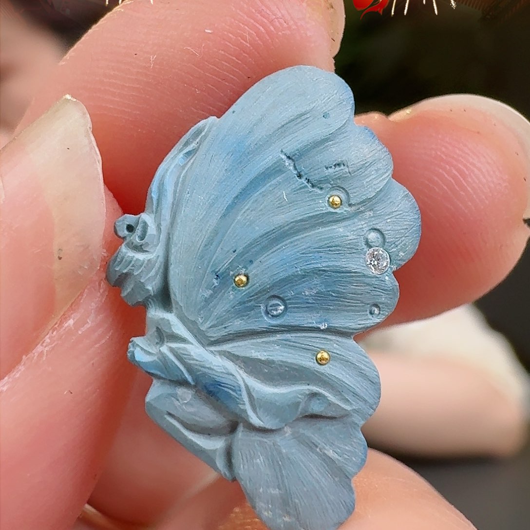 绿松石珠宝奇石未镶嵌