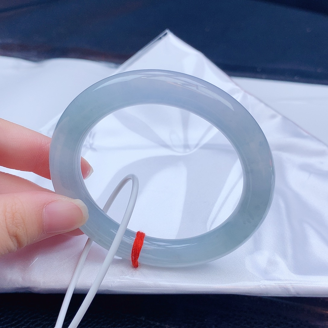 南***y翡翠未镶嵌手镯缅甸天然翡翠a货手镯