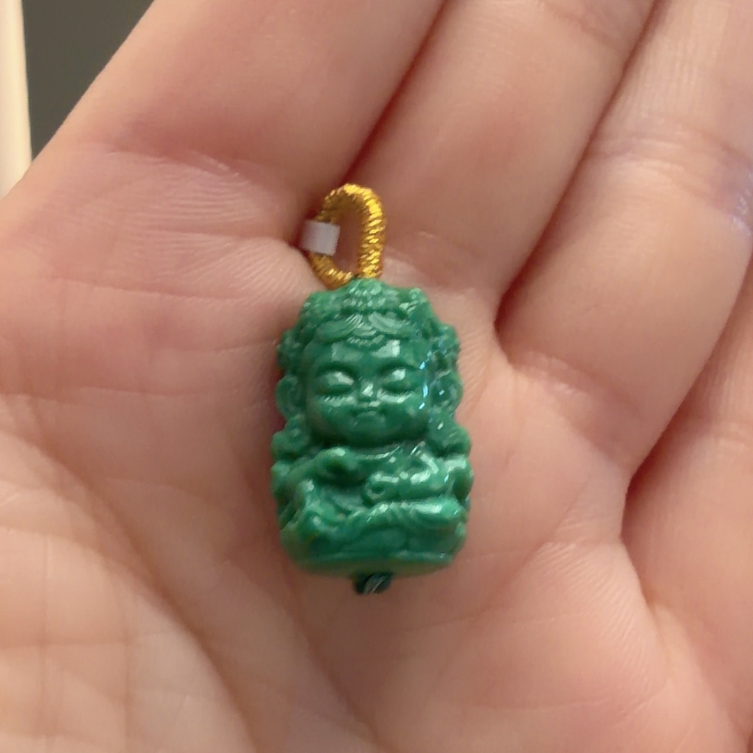 绿松石未镶嵌颈饰