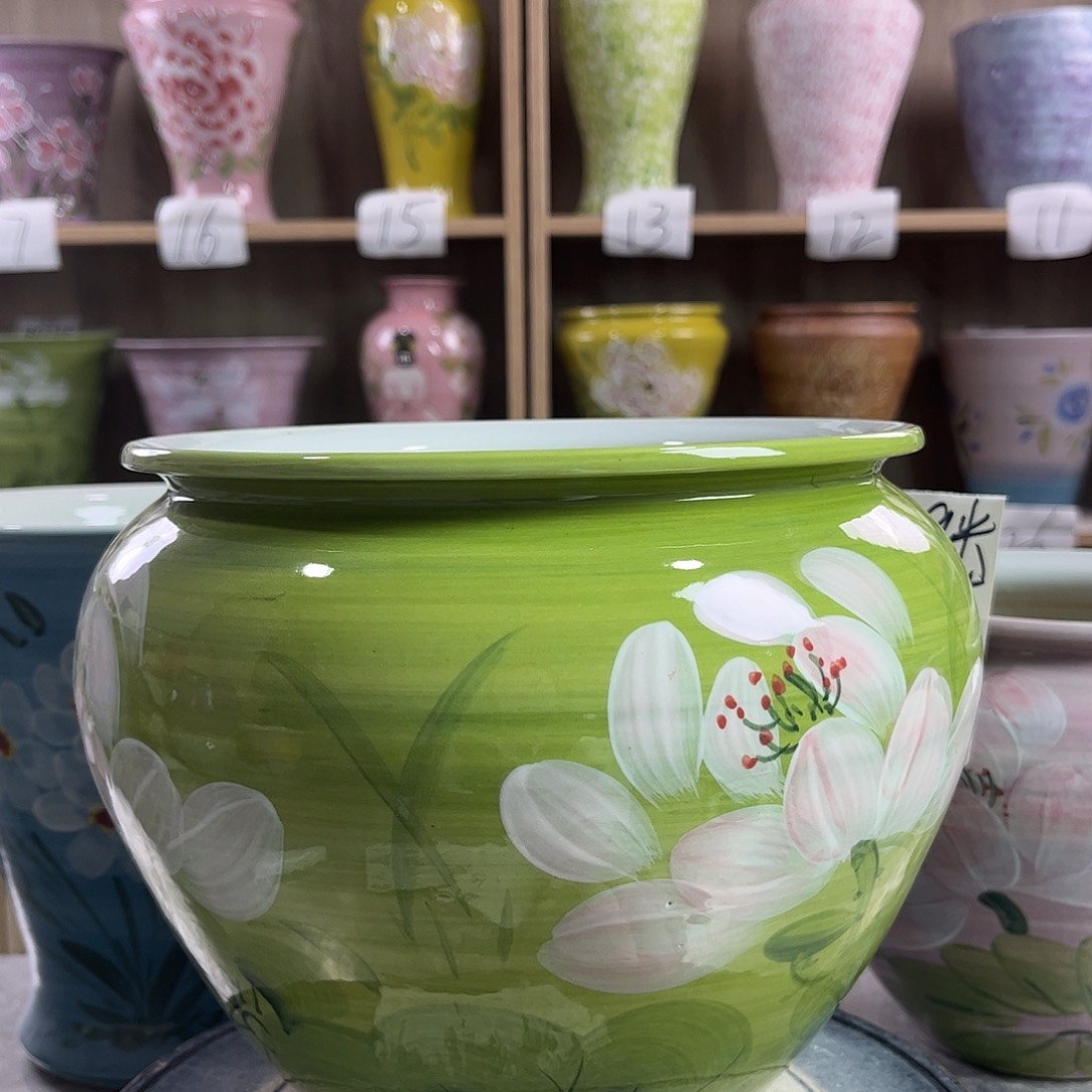 景德镇陶瓷花盆花盆