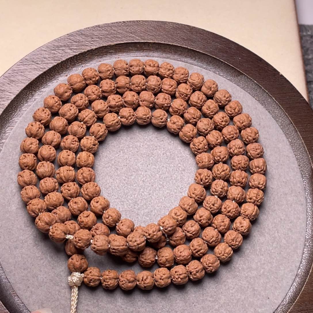 手串金刚菩提小**志梅朵头货佛手108尺寸7.2