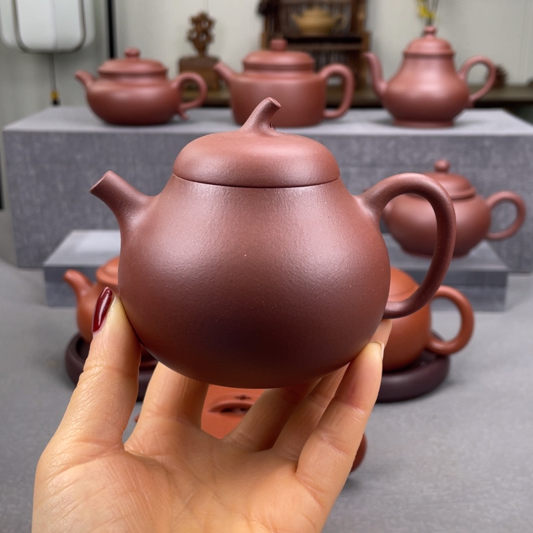 紫砂茶壶紫砂壶220毫升