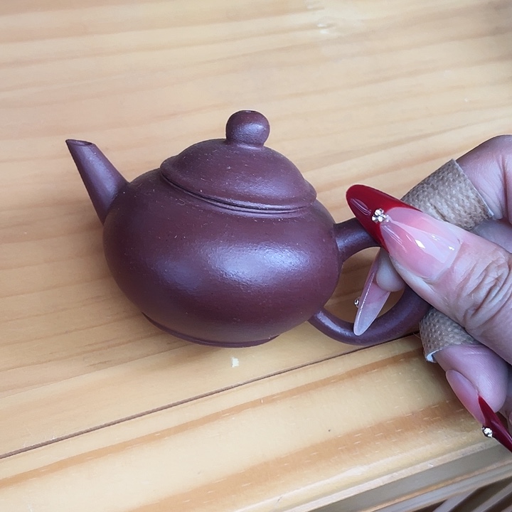 爱***茶紫砂茶壶宜兴紫砂壶100cc