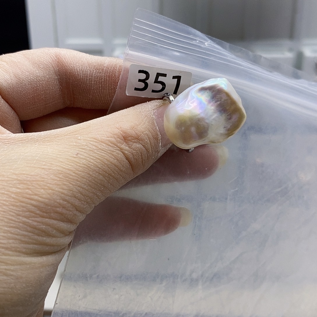 颈饰合金淡水珍珠