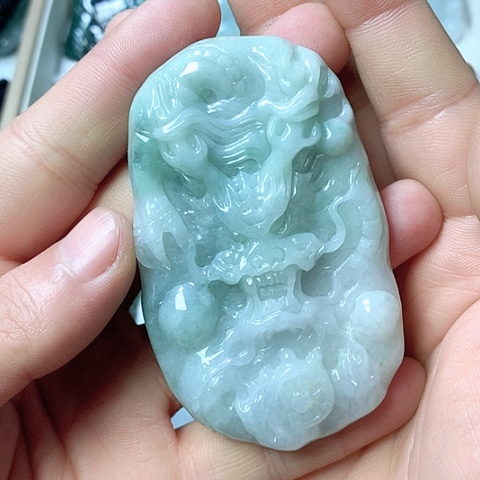 翡翠颈饰未镶嵌天然缅甸翡翠a货