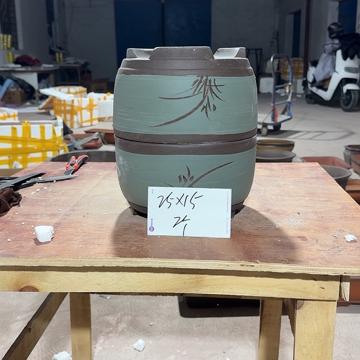 紫砂花盆紫砂花盆