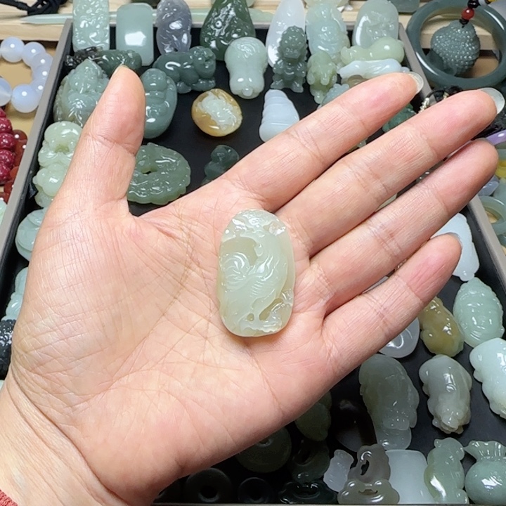 和田玉挂件未镶嵌