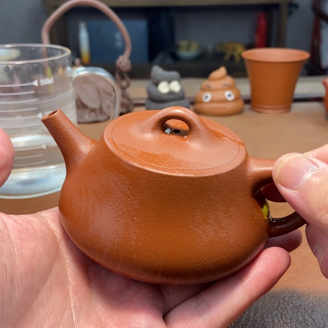 紫砂茶壶柱瓢紫砂壶