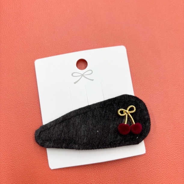 L925夕洛樱桃bb夹气质时尚百搭复古ins韩版个性简约可爱网红