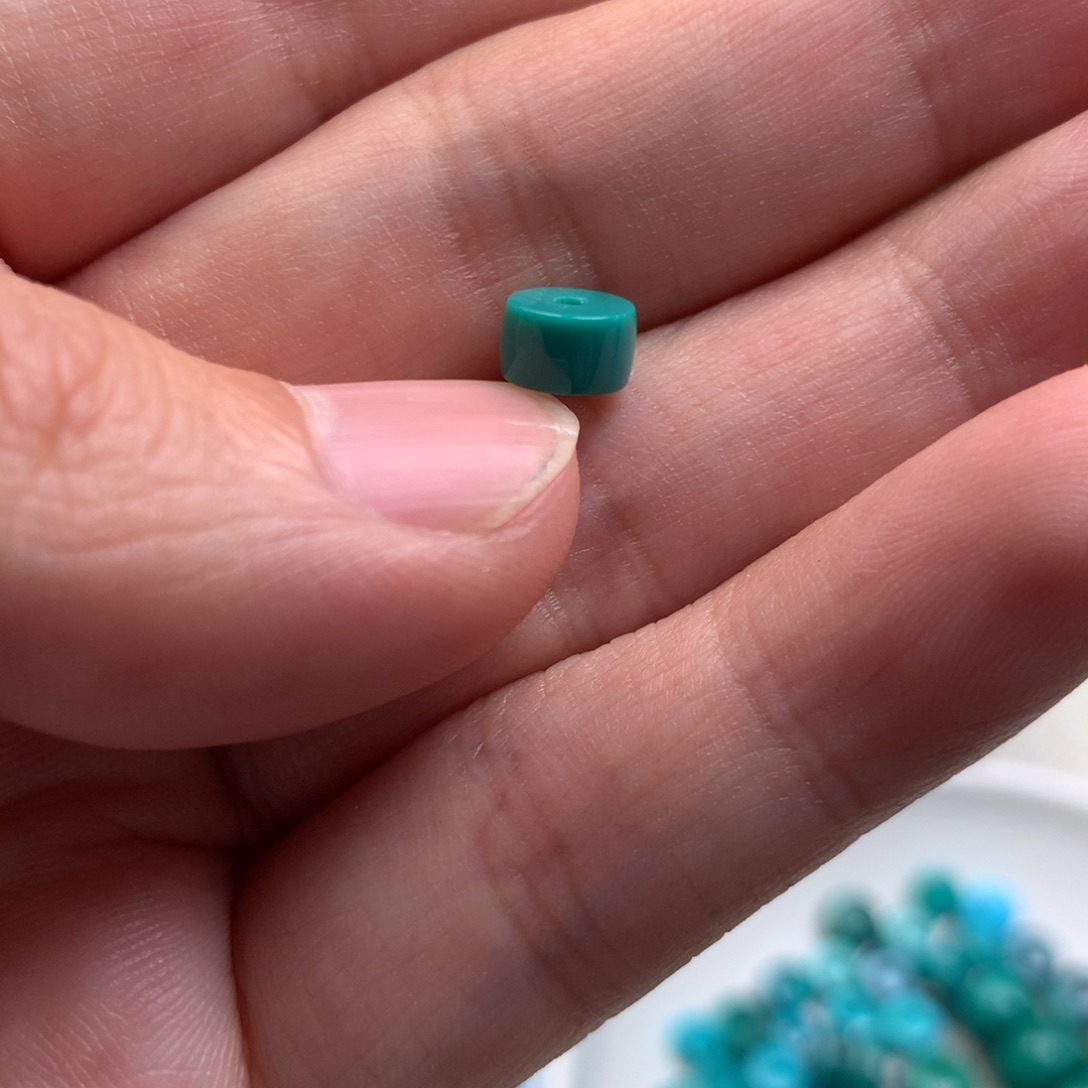 绿松石珠宝半成品未镶嵌