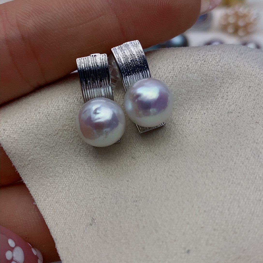 【闪购商品】淡水珍珠耳饰未镶嵌