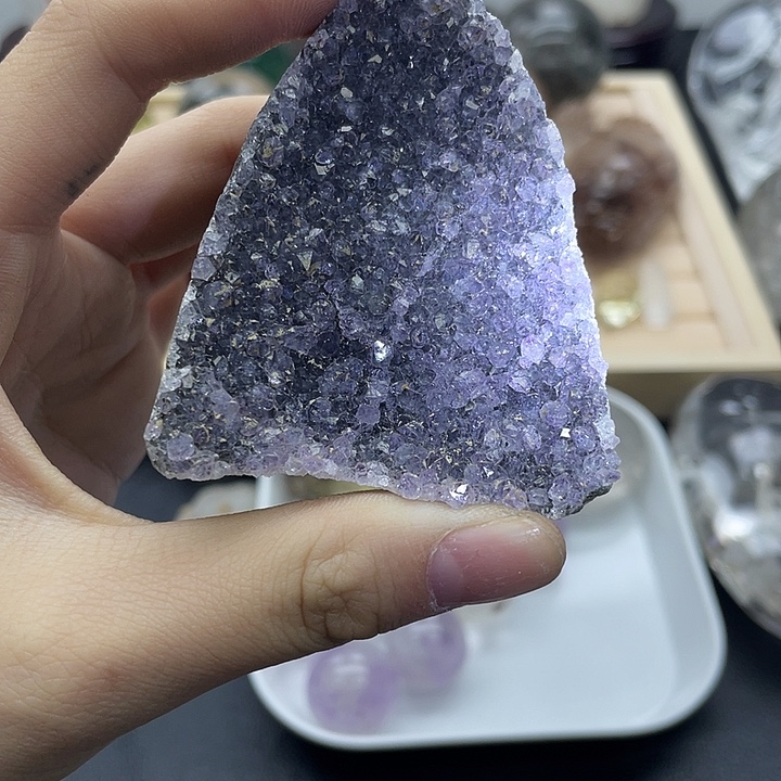 发晶未镶嵌珠宝半成品375水晶