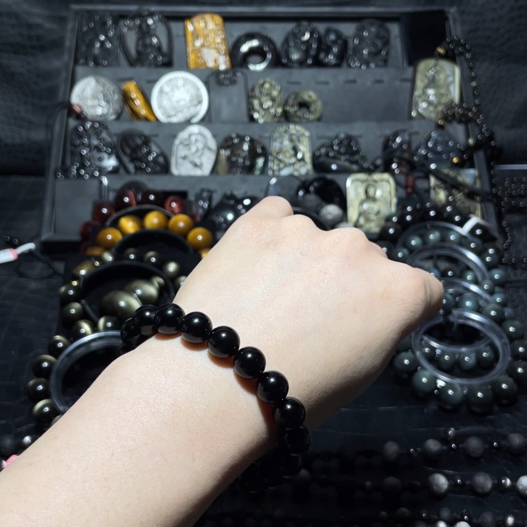 黑曜岩珠宝奇石未镶嵌名*