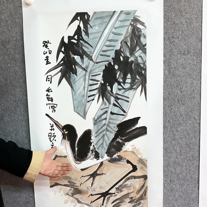 国画靳老师绘画作品