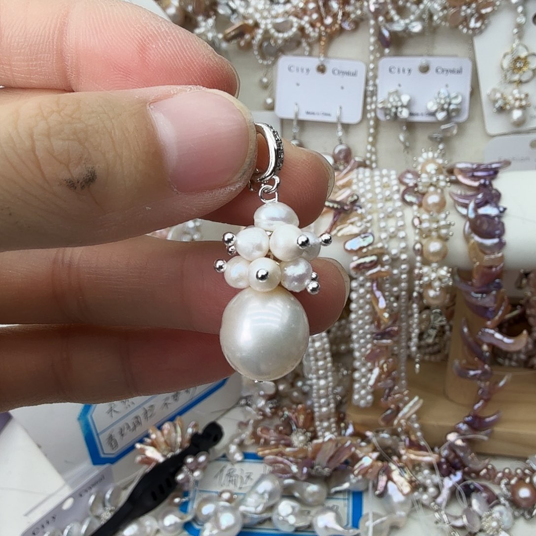 颈饰未镶嵌淡水珍珠