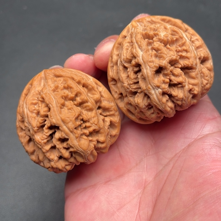 文玩核桃把件大粗筋