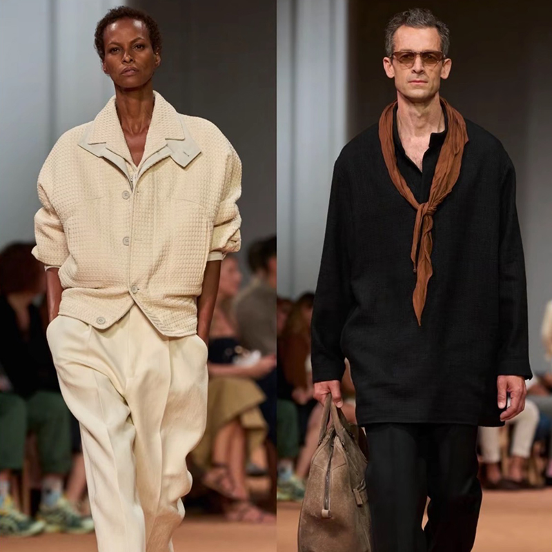 【楚】2025冬季新款高级设计感时尚保暖羽绒服外套10-988