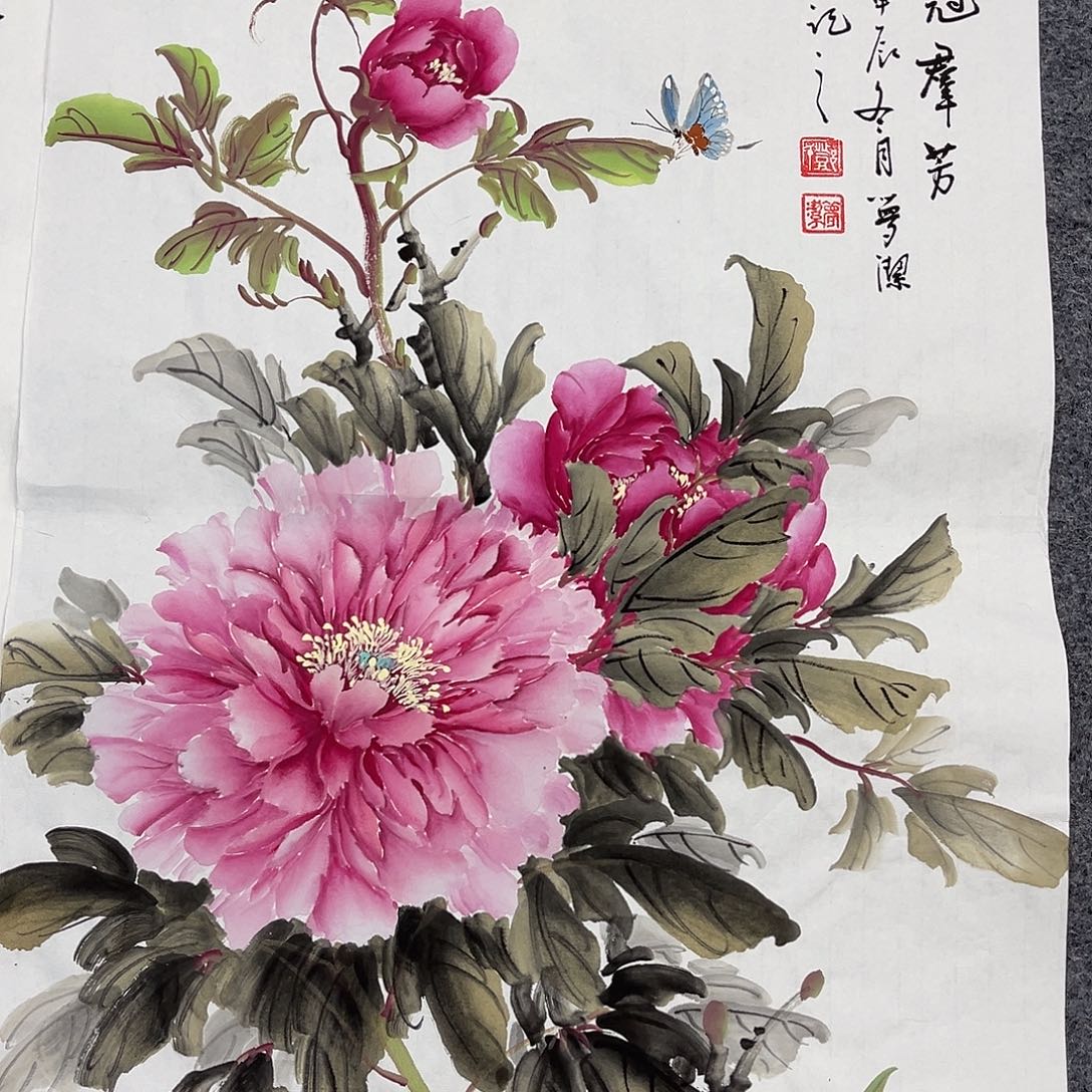 国画纯手绘作品欣赏