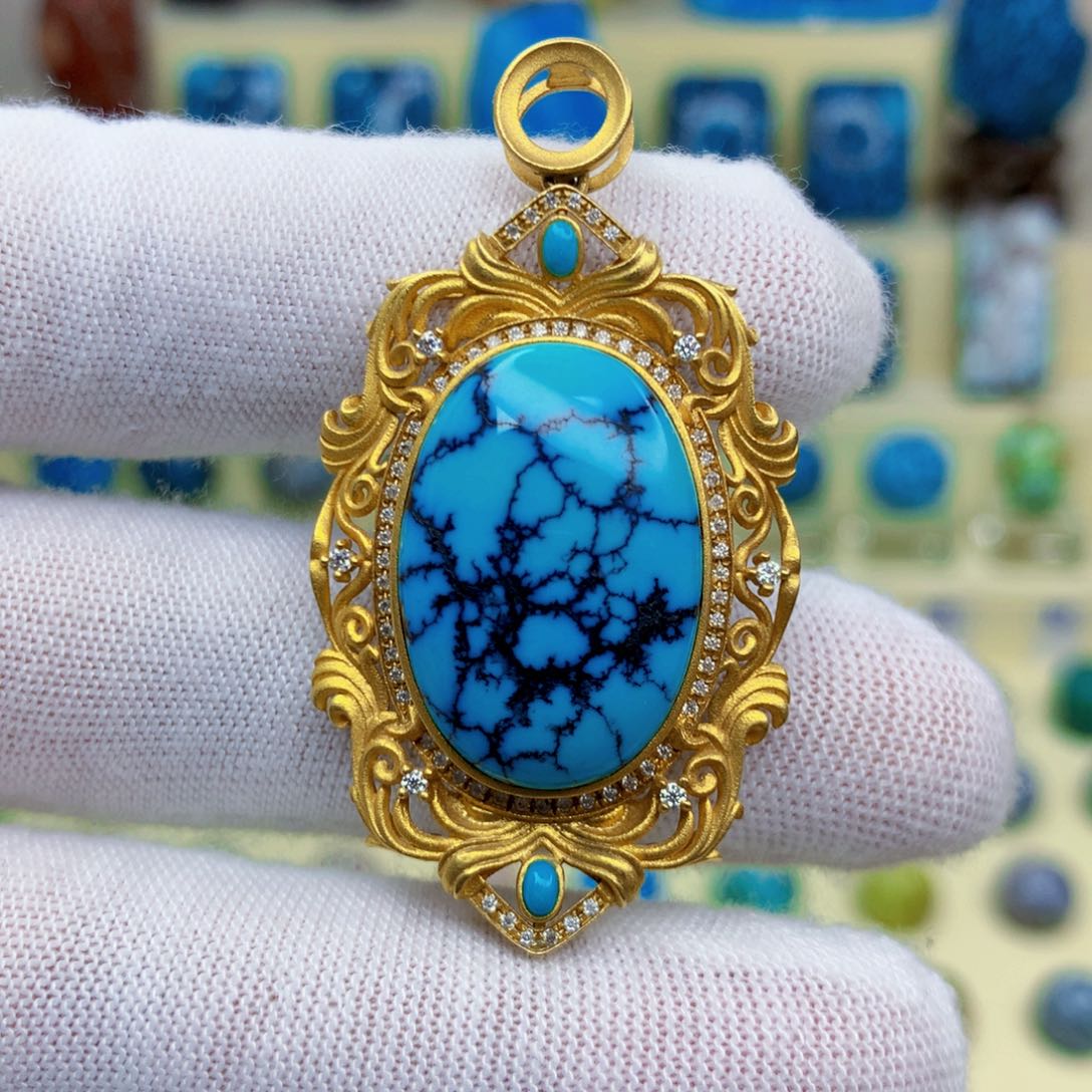 绿松石绿松石未镶嵌