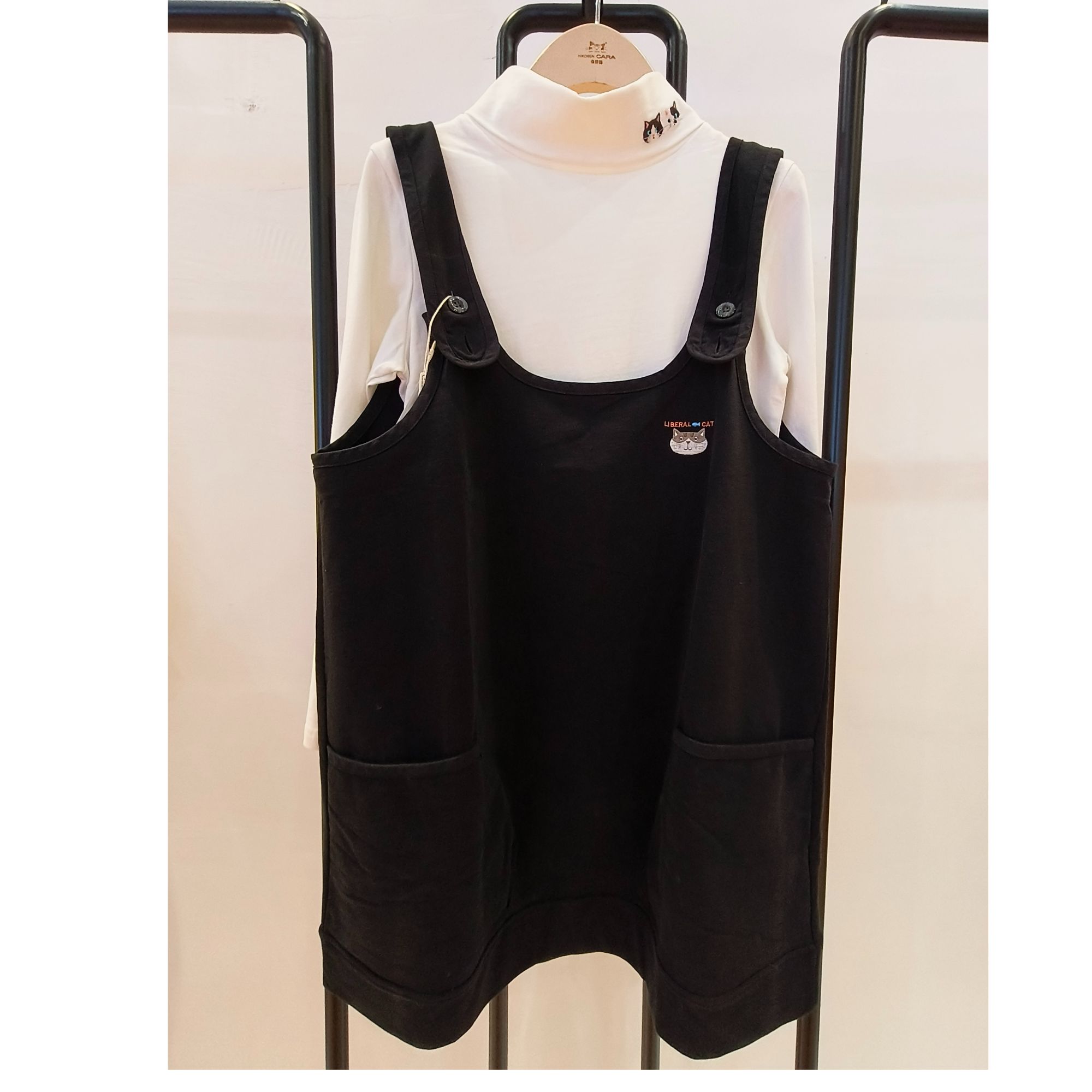 HIKOSEN CARA/卡拉猫背带裙