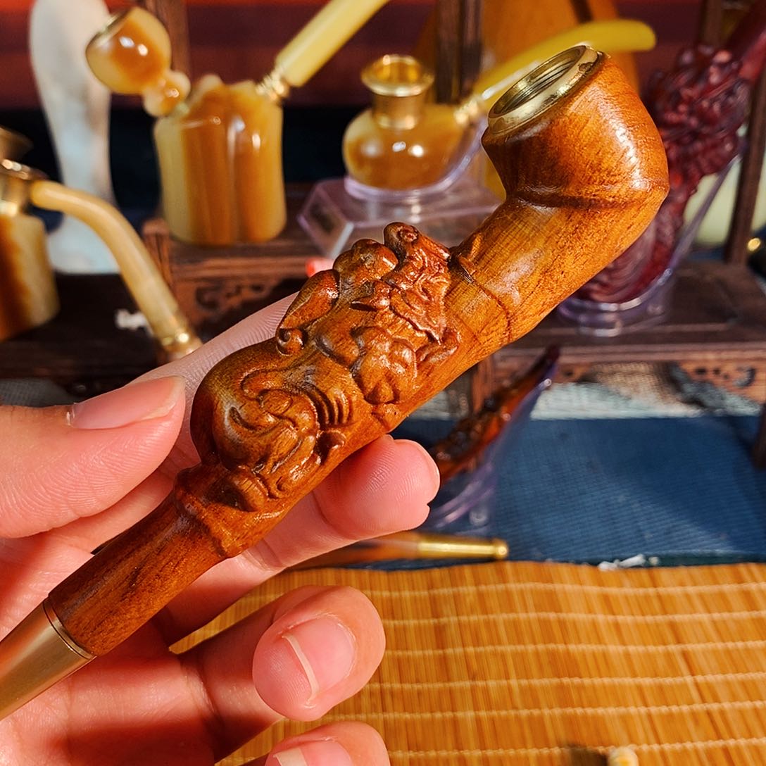 手工制作金丝楠斗