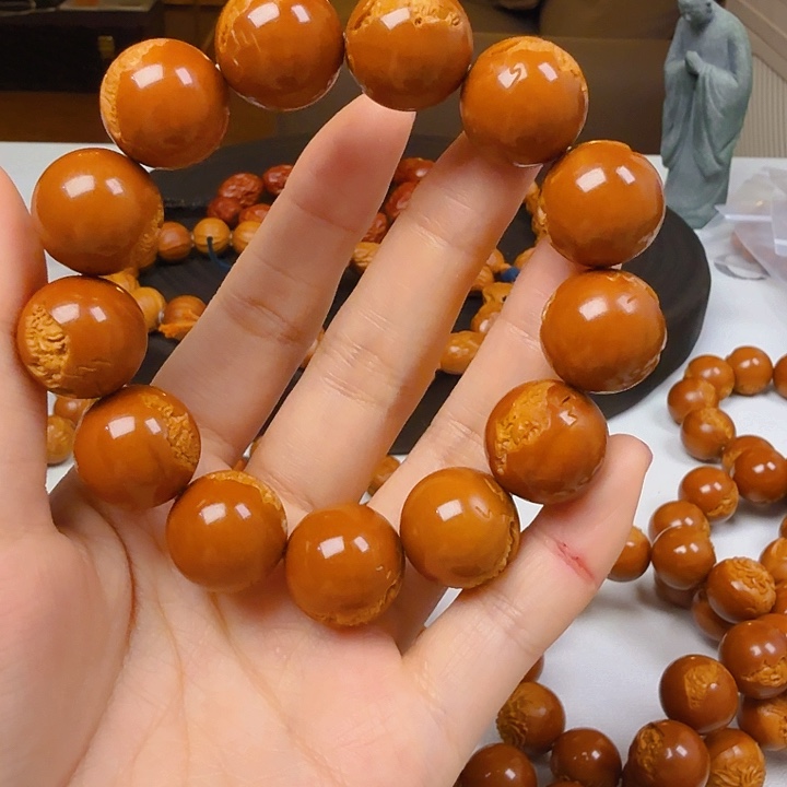 叫***吧手串/手链橄榄核莫高窟