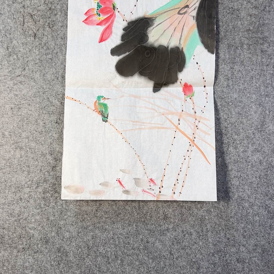 国画290 牡丹一如你们做慈善转发这个好