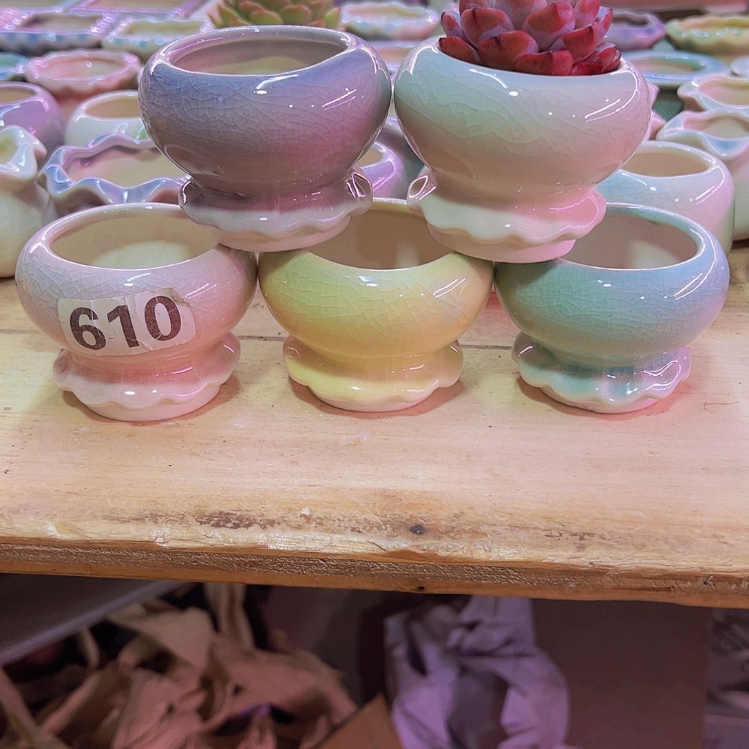 陶瓷花盆当场凑满12包邮