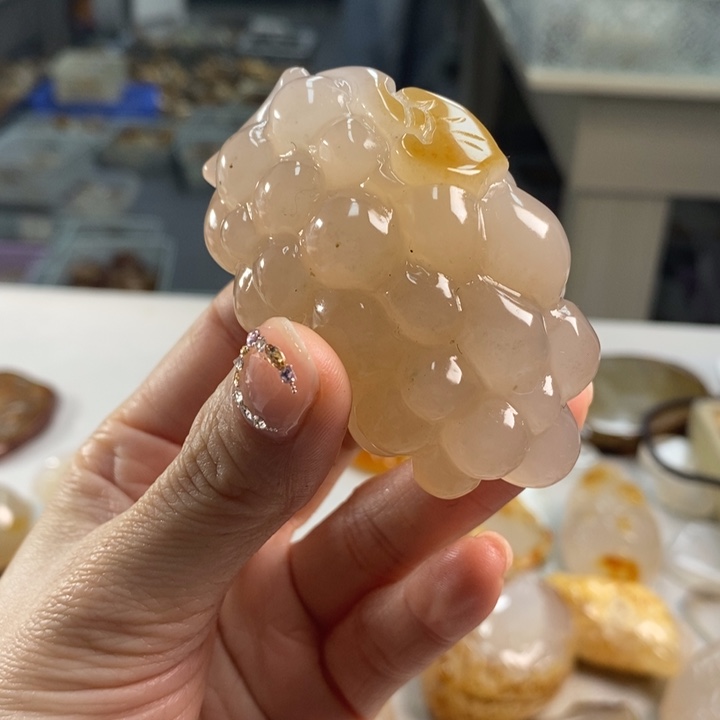 玛瑙/玉髓吊坠(不含链)未镶嵌