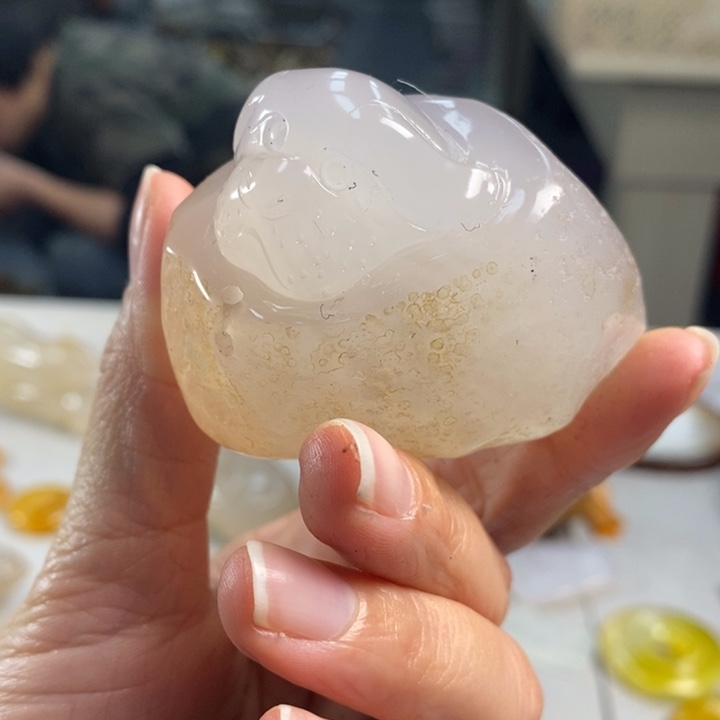 玛瑙/玉髓吊坠(不含链)未镶嵌