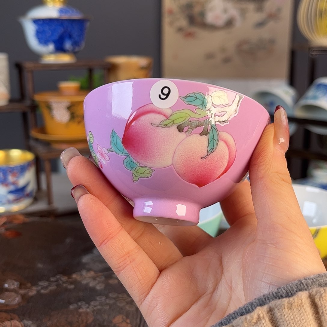 杯景德镇陶瓷茶杯多人