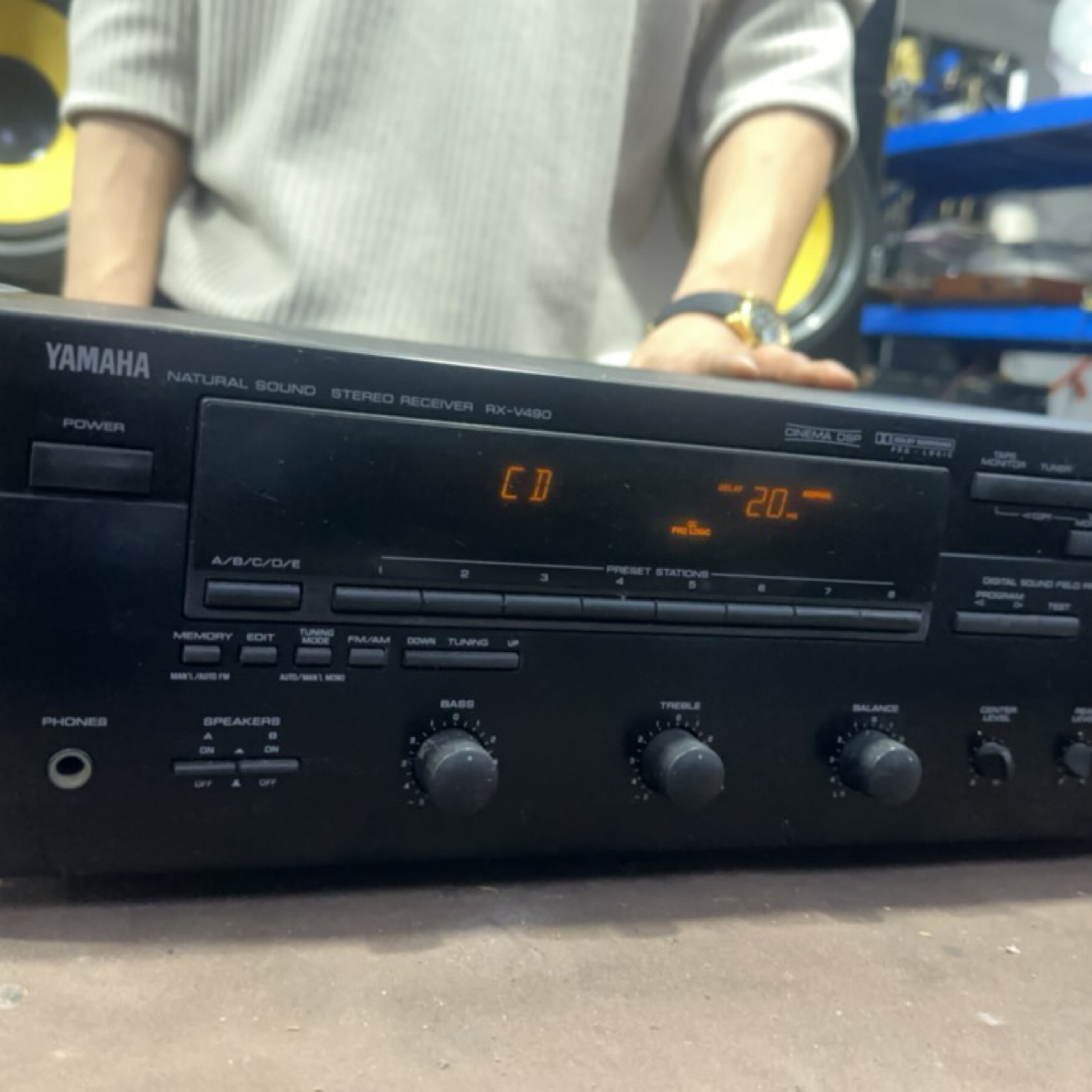 8新 Yamaha/雅马哈 490 功放机