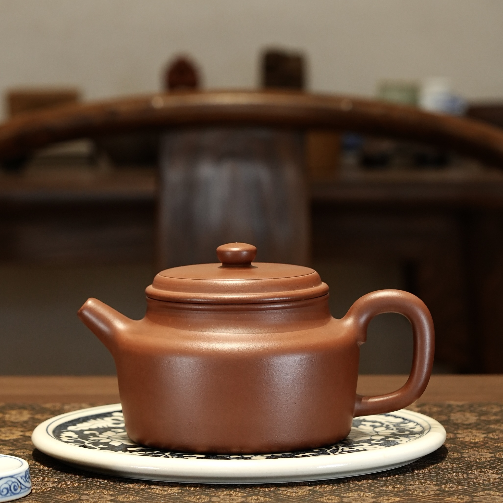 当代一线师傅辈任备安老师制大德钟紫砂壶纯手工宽口手工茶壶泥壶