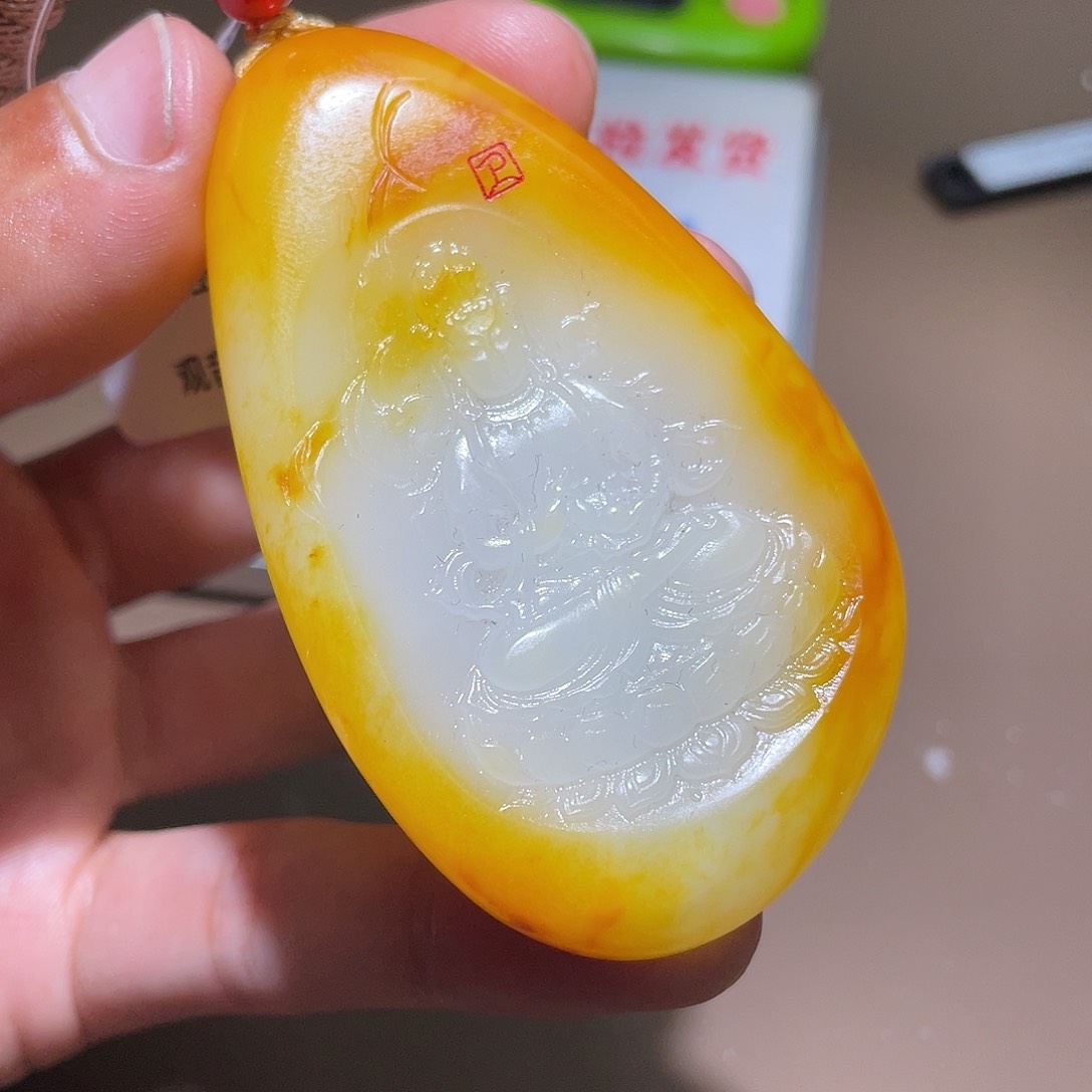 和田玉颈饰未镶嵌小**我Z6