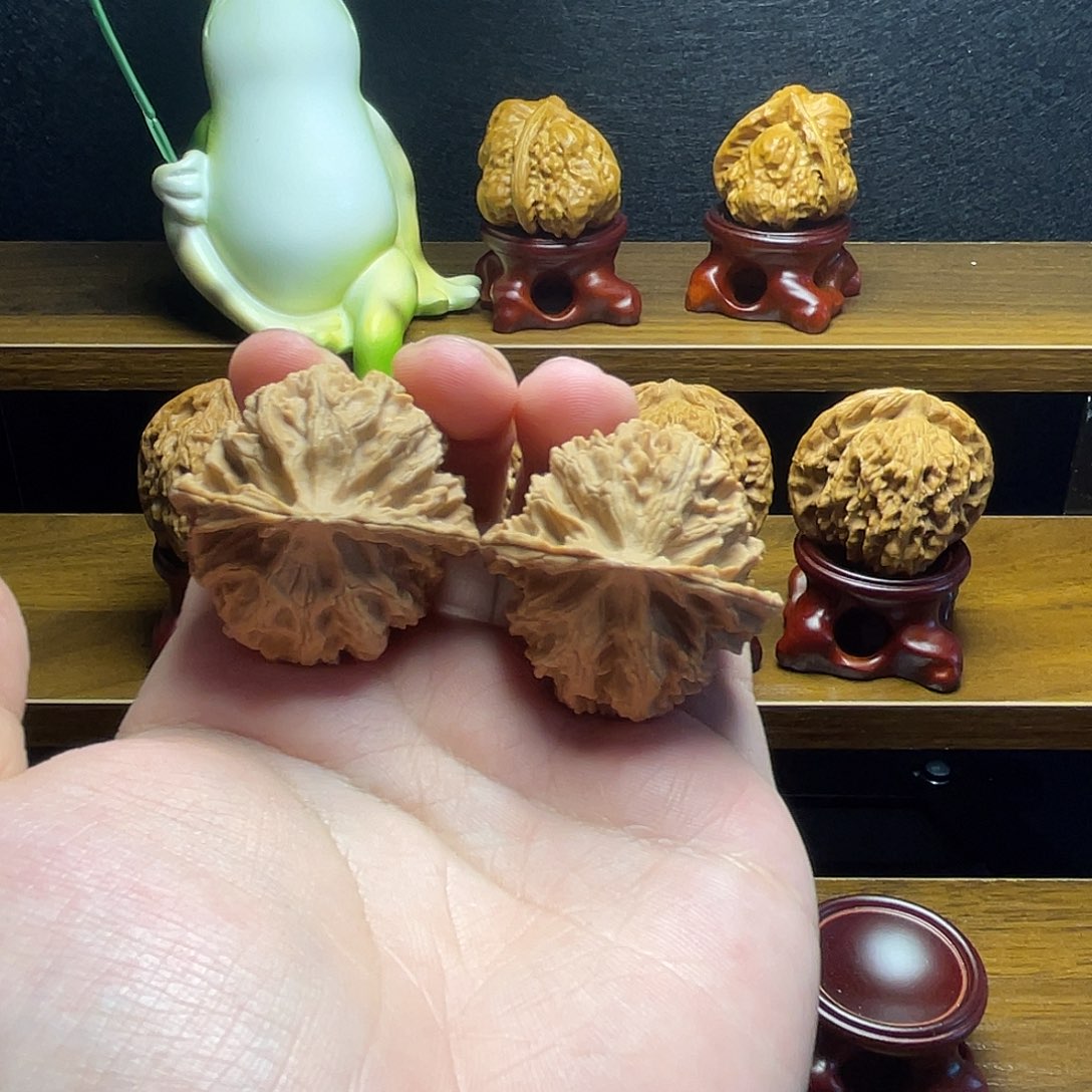 把件文玩核桃苹果园