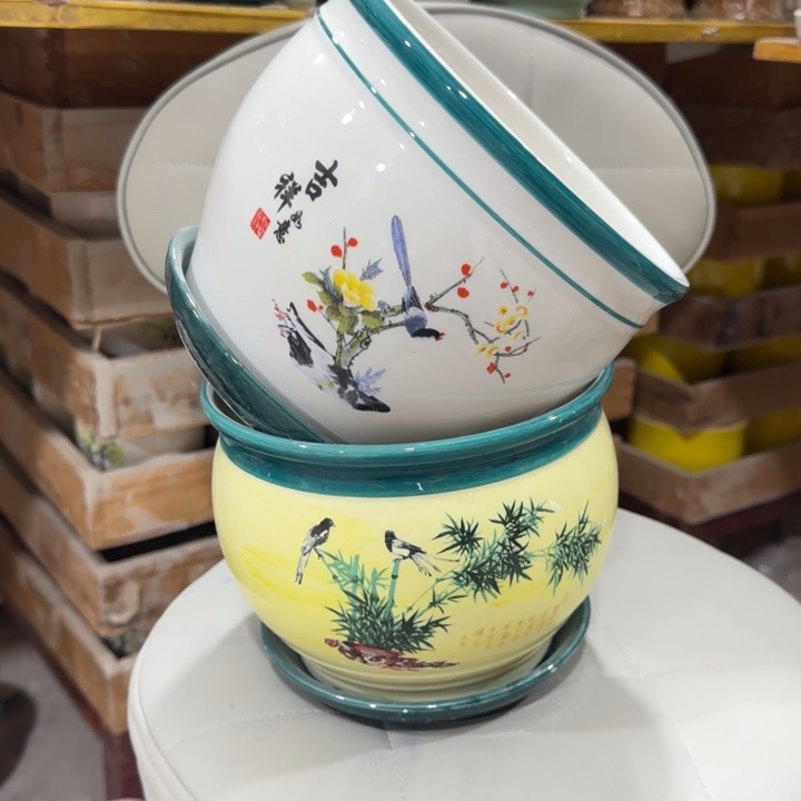 凑9块包邮，有孔，花盆