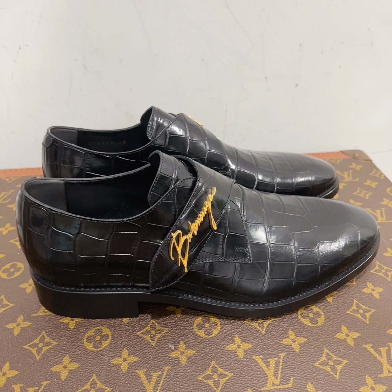 全新未使用 Balenciaga/巴黎世家 皮鞋/尺码40/GSL2960