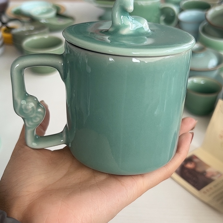 小米茶器龙泉青瓷