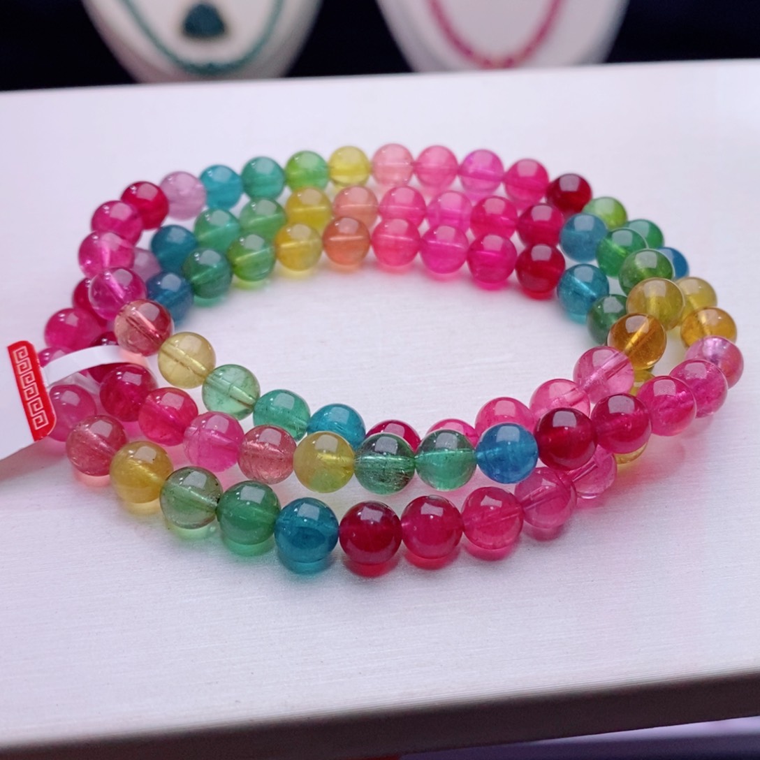 未镶嵌手链碧玺碧玺A手链