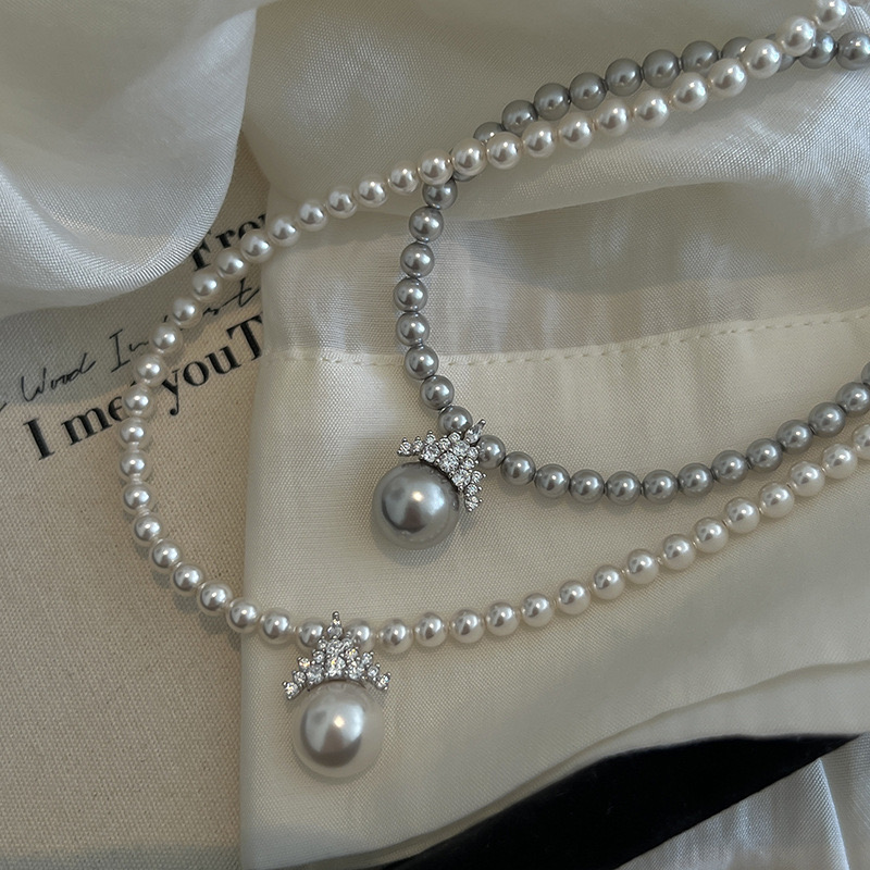 非金属布艺项链 2024新款高级轻奢气质百搭优雅时尚项链XL122903