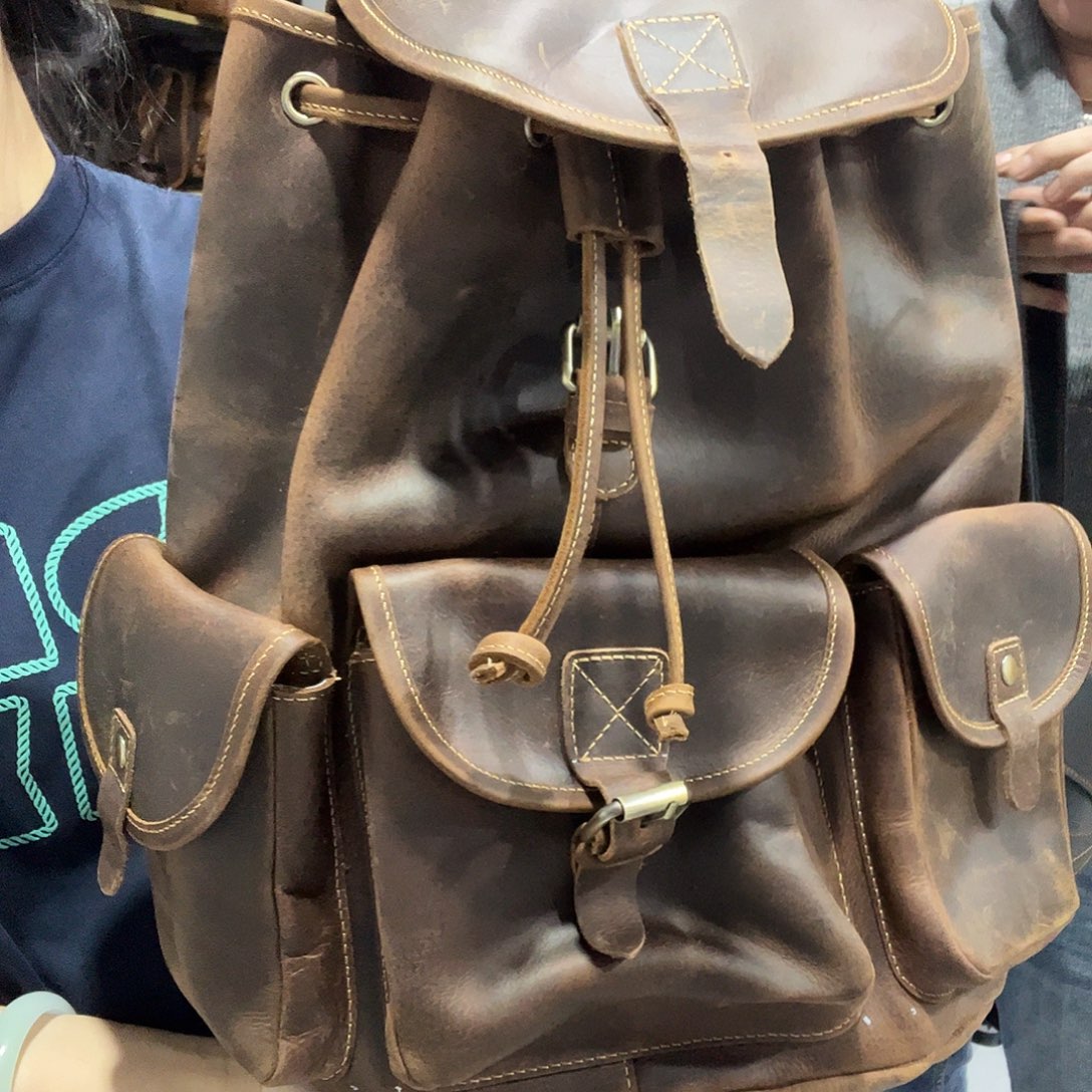 头层牛皮牛皮（革）斜挎包398