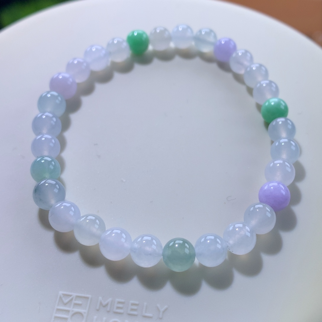 翡翠未镶嵌手链卡6