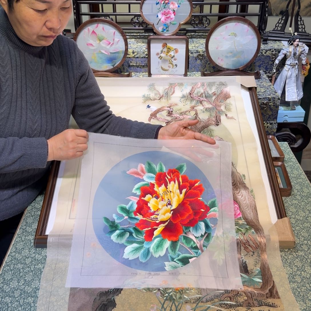 刺绣手工苏绣工艺